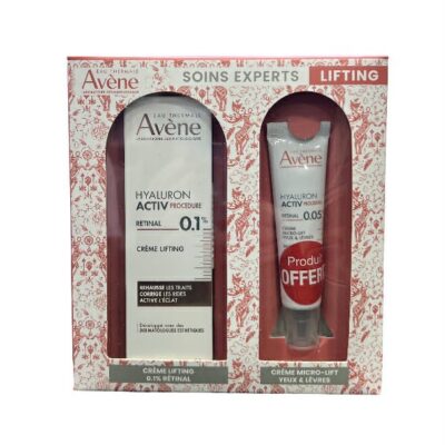 Avène Coffret Hyaluron Activ Procedure Lifting au Rétinal 0,1 % (Soins Experts)