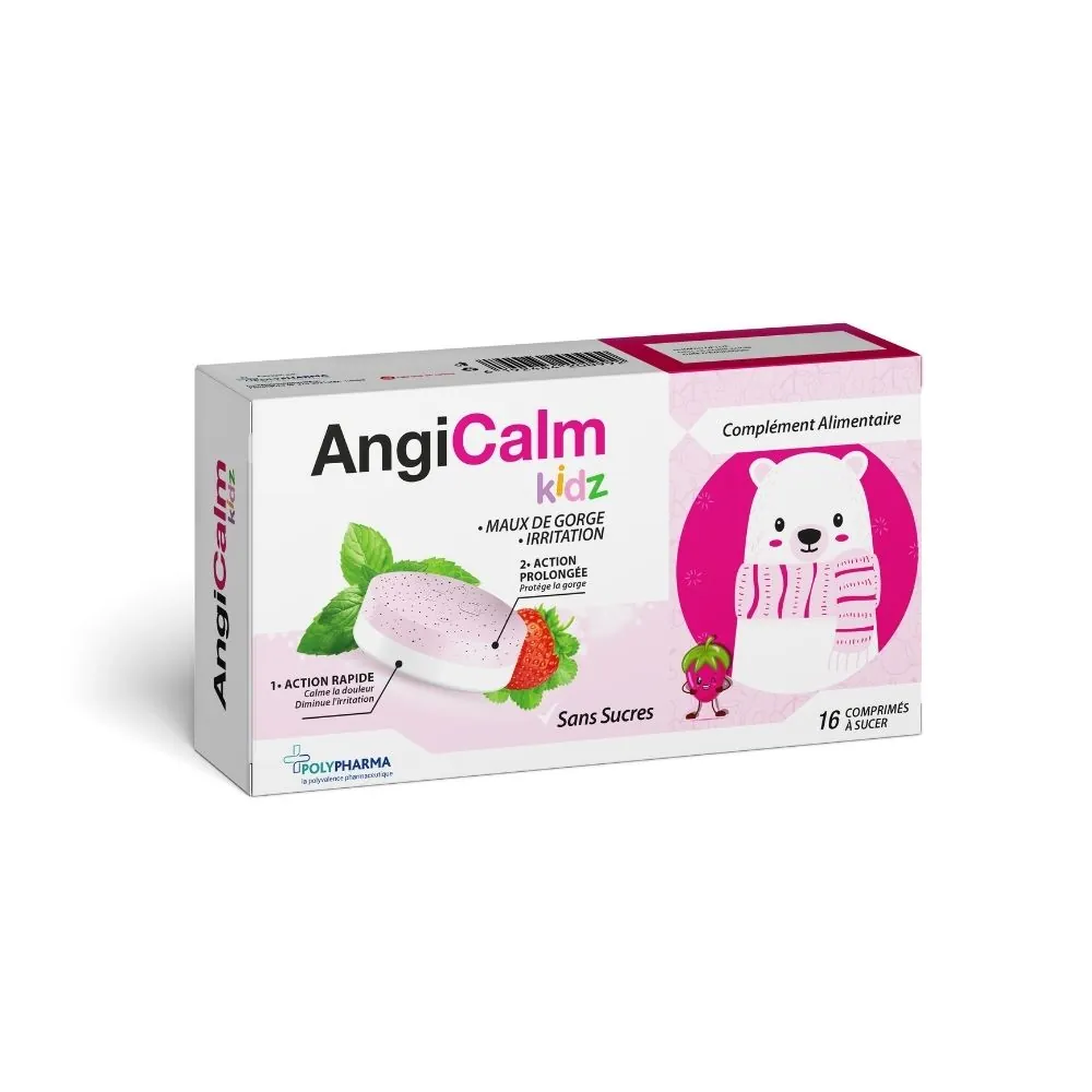 Angicalm Kidz Comprimé B16 – Polypharma
