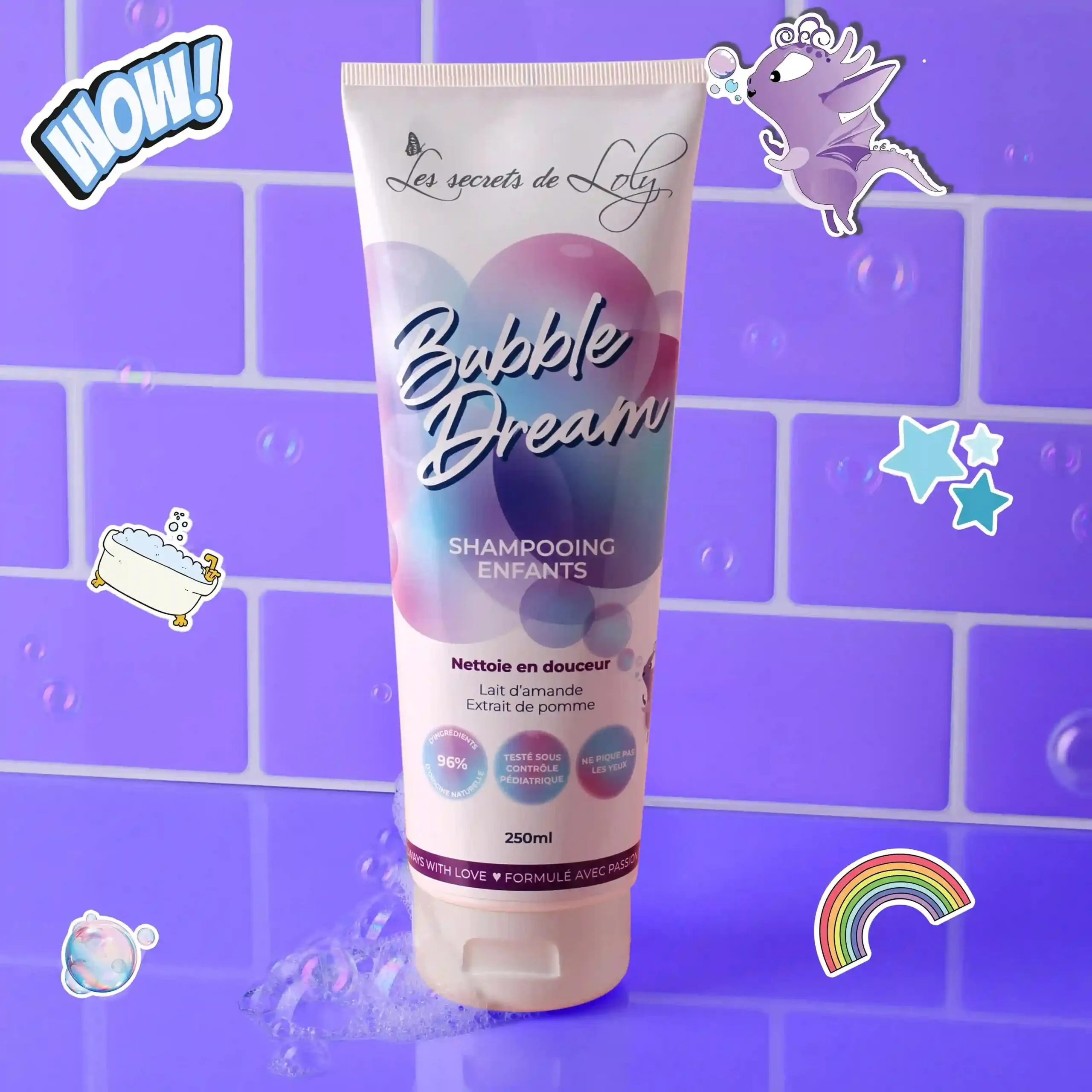 Bubble Dream Shampooing doux enfant 250ml