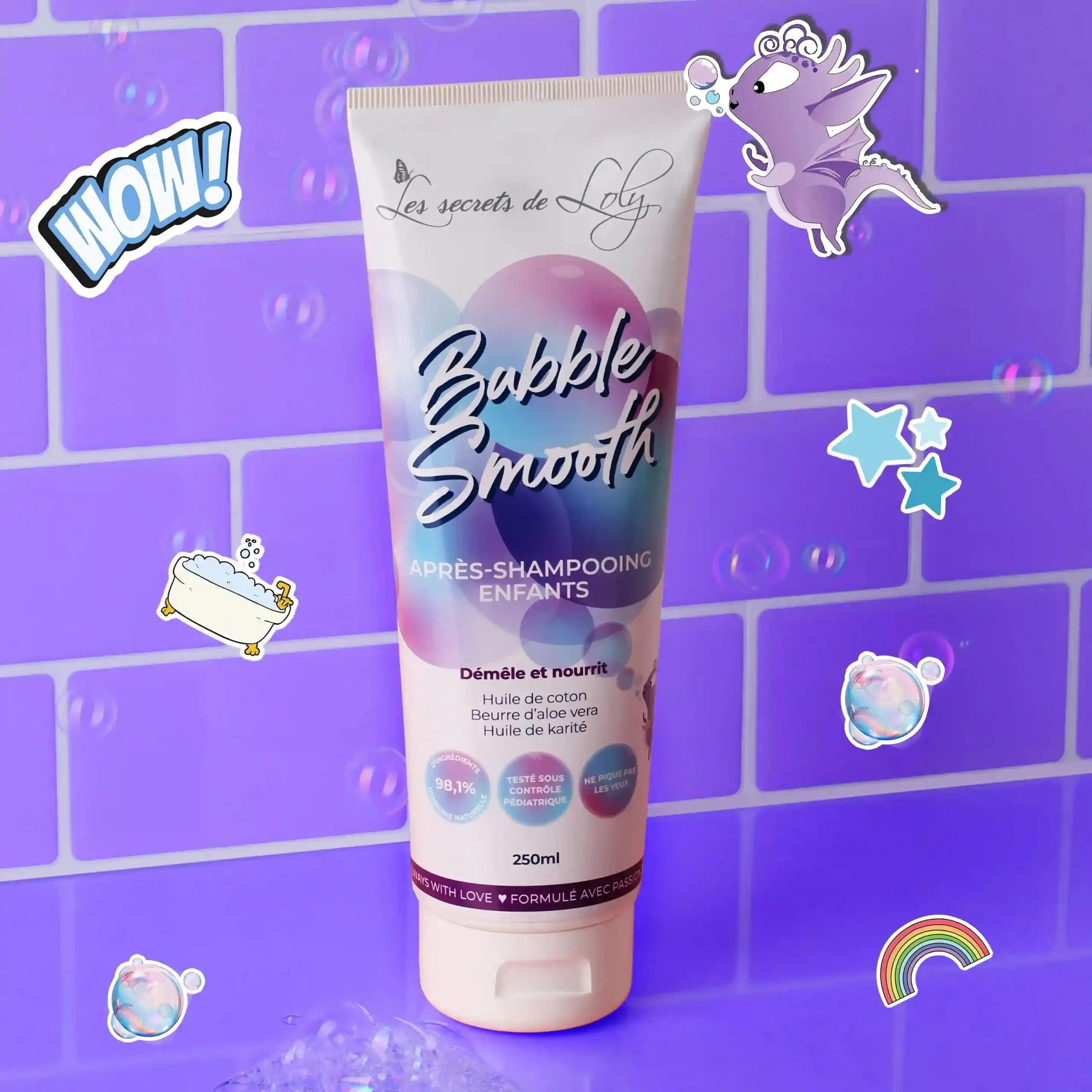 Bubble Smooth Après-Shampooing enfants 250ml