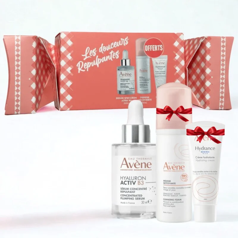 AVENE COFFRET SERUM HAB3+MOUSSE NET 50ML+CR HYDRANCE RICHE 15ML GRATUIT