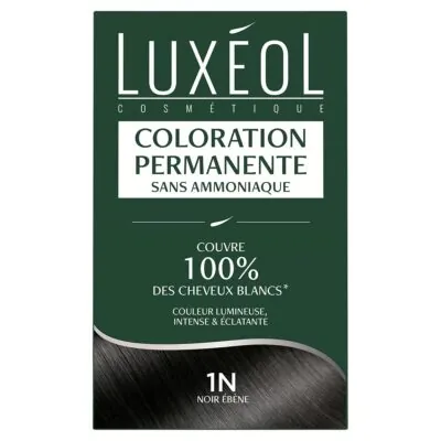 Luxéol Coloration Permanente 1N – Noir Ebène