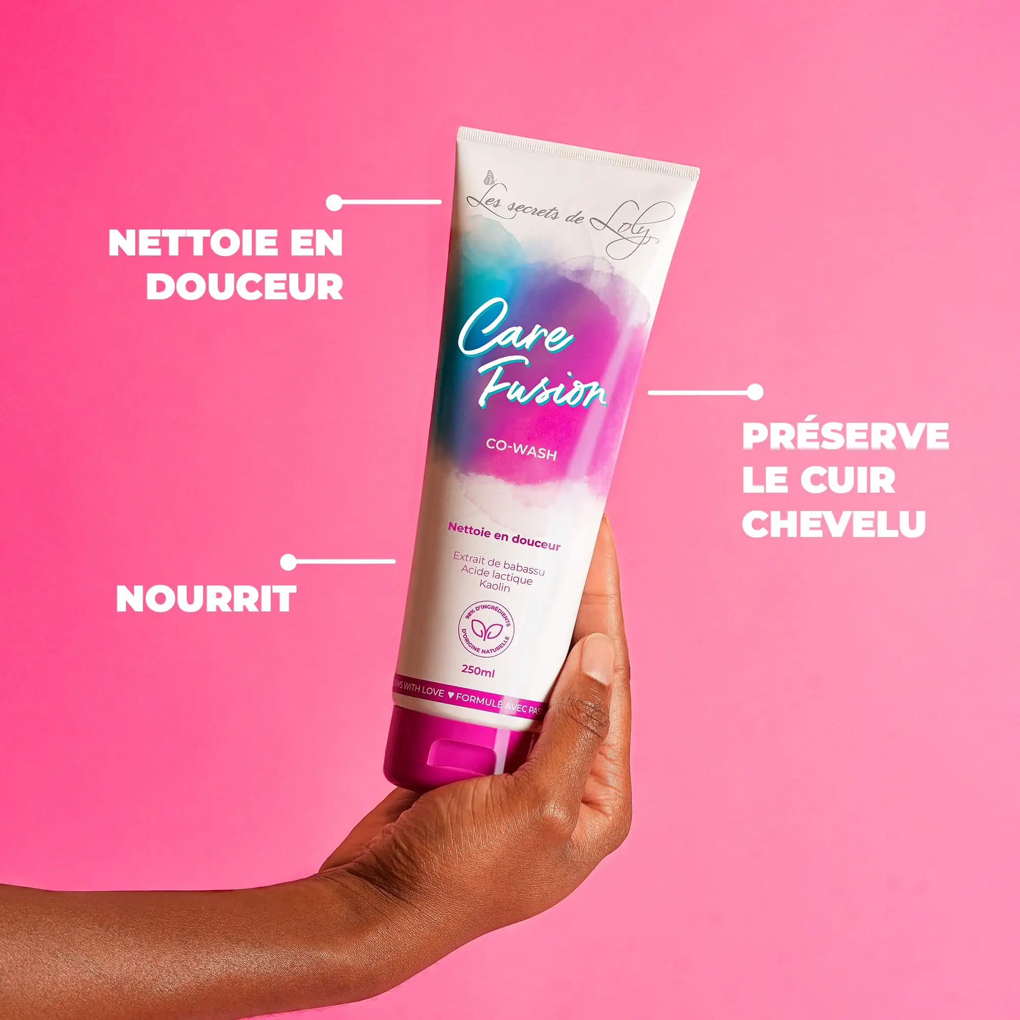 Care Fusion - Shampooing crème 250ml