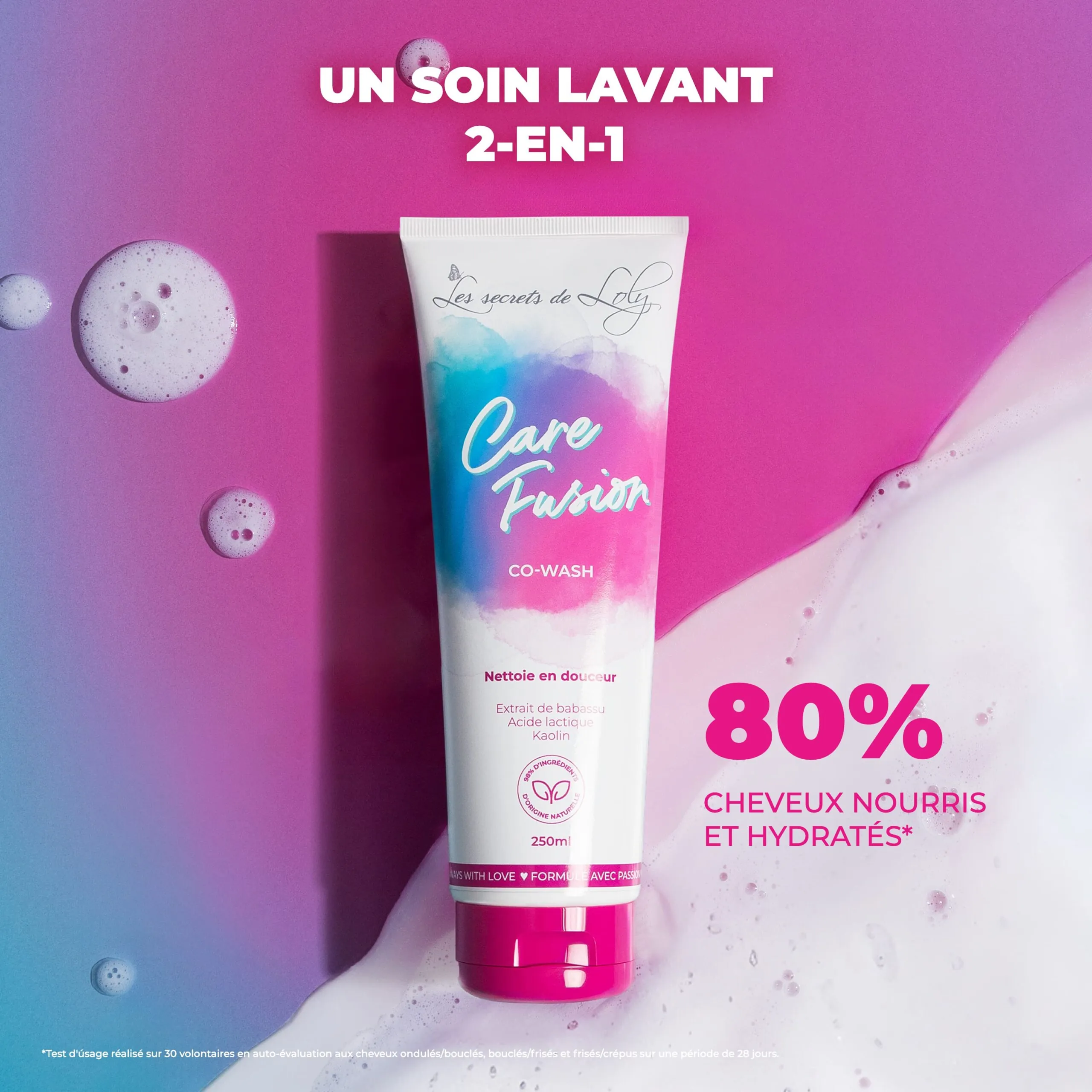 Care Fusion - Shampooing crème 250ml