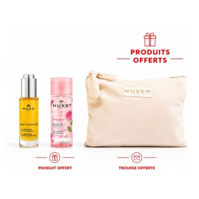 Nuxe Super Sérum 10 Anti Age 30mL + 1 Produit Offert et 1 Trousse Offerte