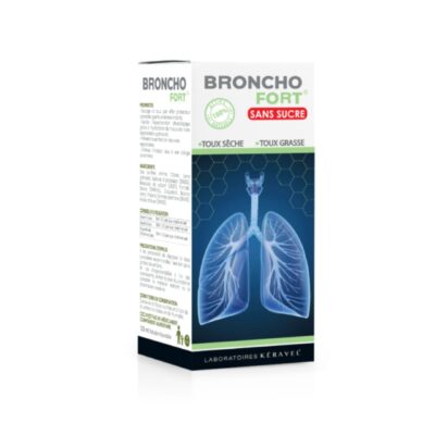 KERAVEL Bronchofort Sans Sucre 125mL