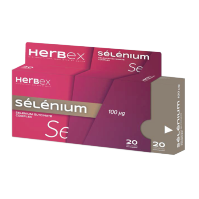 Herbex Selenium 100 Ug 20 Gelules
