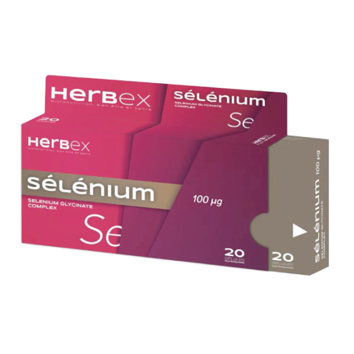 Herbex Selenium 100 Ug 20 Gelules