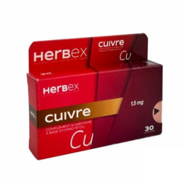 Herbex Cuivre 1.5Mg Bt/30