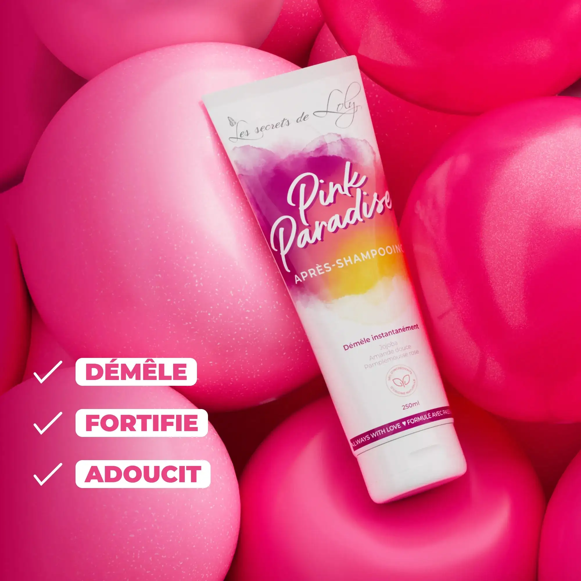Pink Paradise Après-shampooing ultra démêlant 250ml