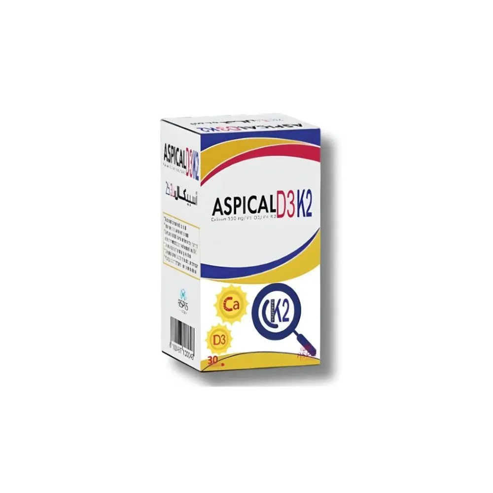 ASPICAL D3 K2 30 Gélules