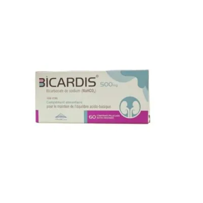 BICARDIS 500MG BOITE DE 60 comprime gastro résistant