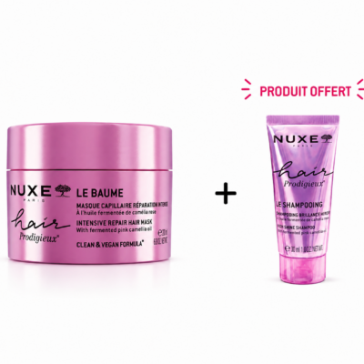 Nuxe Hair Prodigieux Le Baume 200mL + NUXE Shampoing 30mL (Offert)