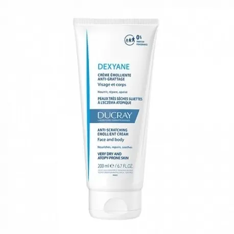 DUCRAY Dexyane Creme Emolliente Anti Grattage Peaux Tres Seches A Tendance Atopique 200Ml