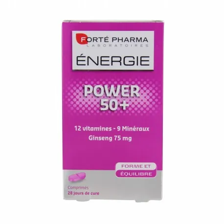 Forte Pharma Energie Power 50+, 28 Comprimés