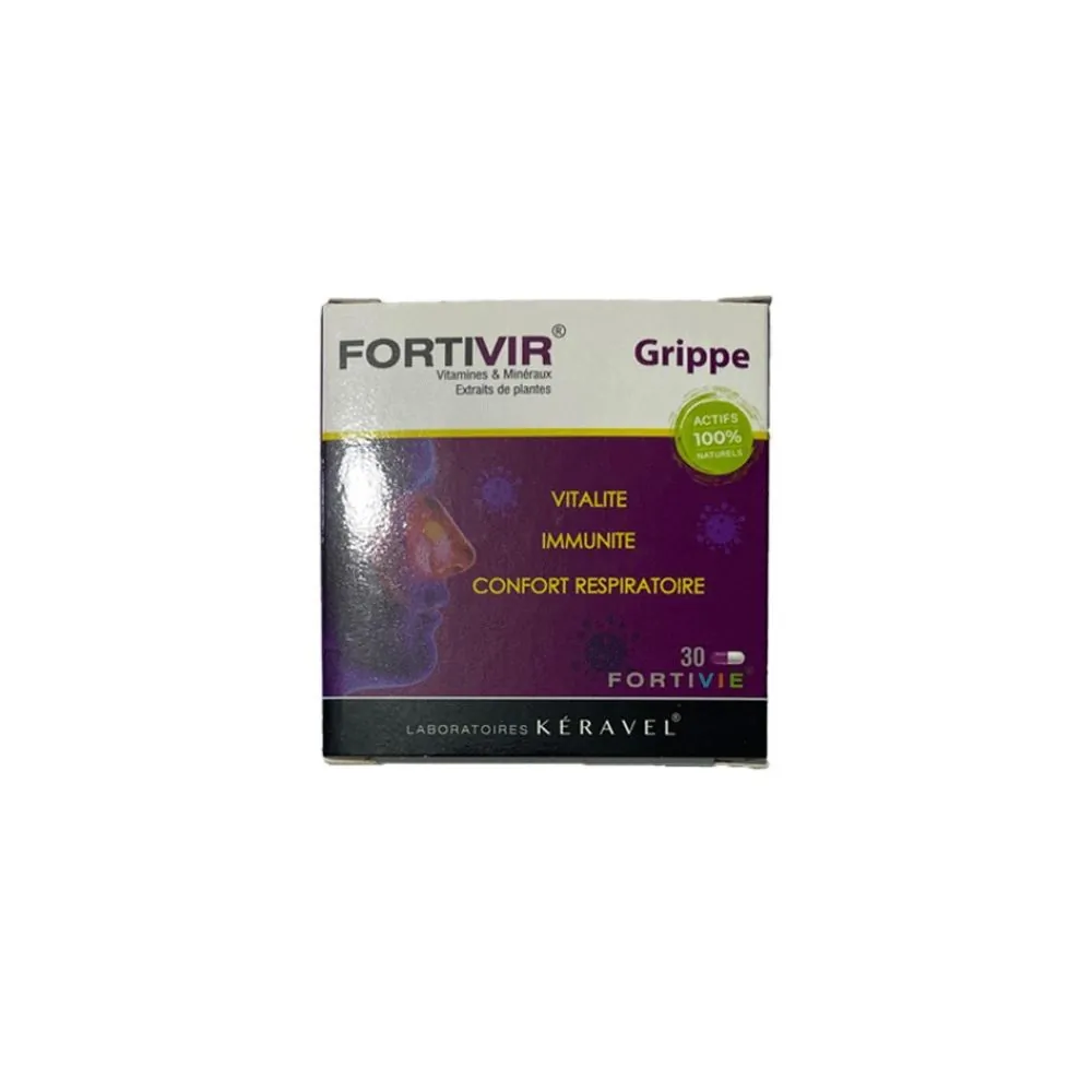 KERAVEL Fortivir Grippe 30 Gélules