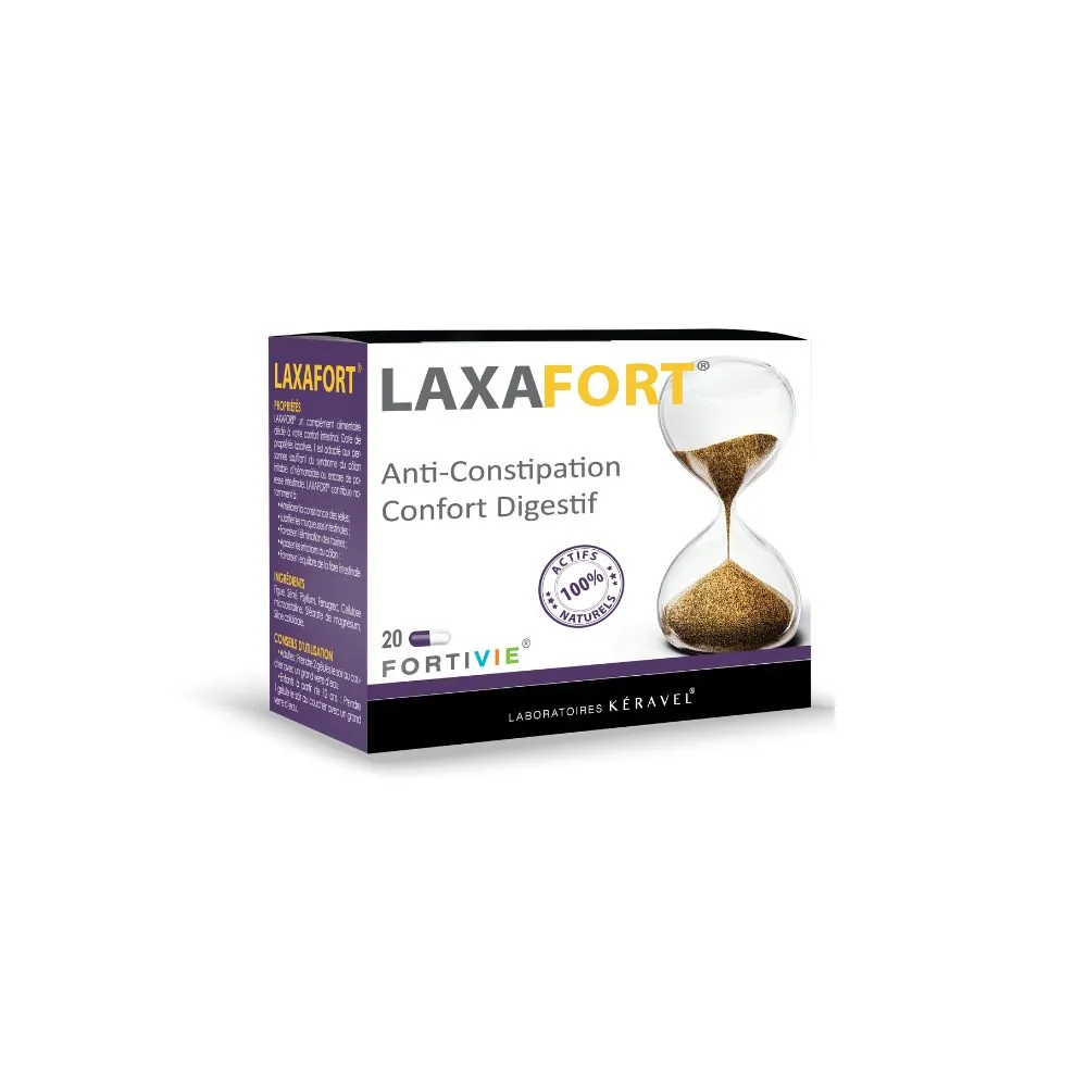 KERAVEL Laxafort B/20 Gélules
