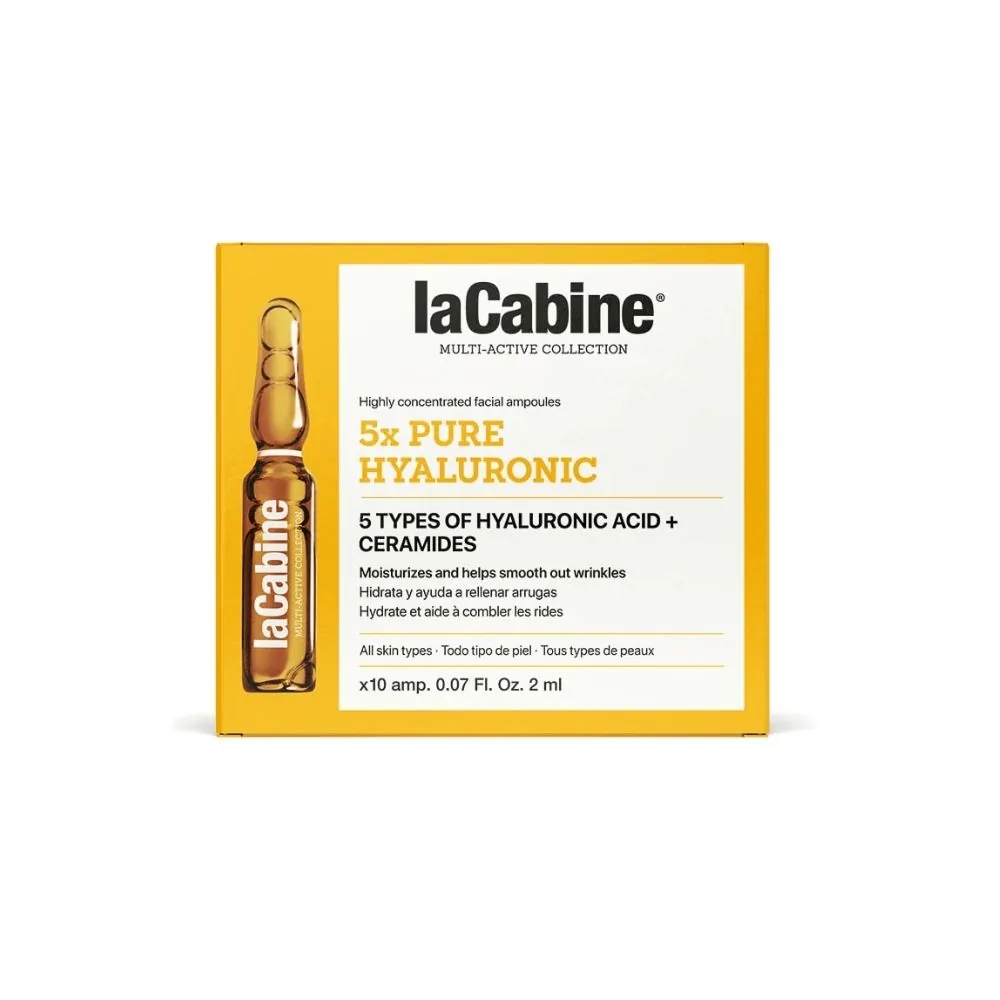 La Cabine Ampoules 5X Pure Hyaluronic 10X2ml