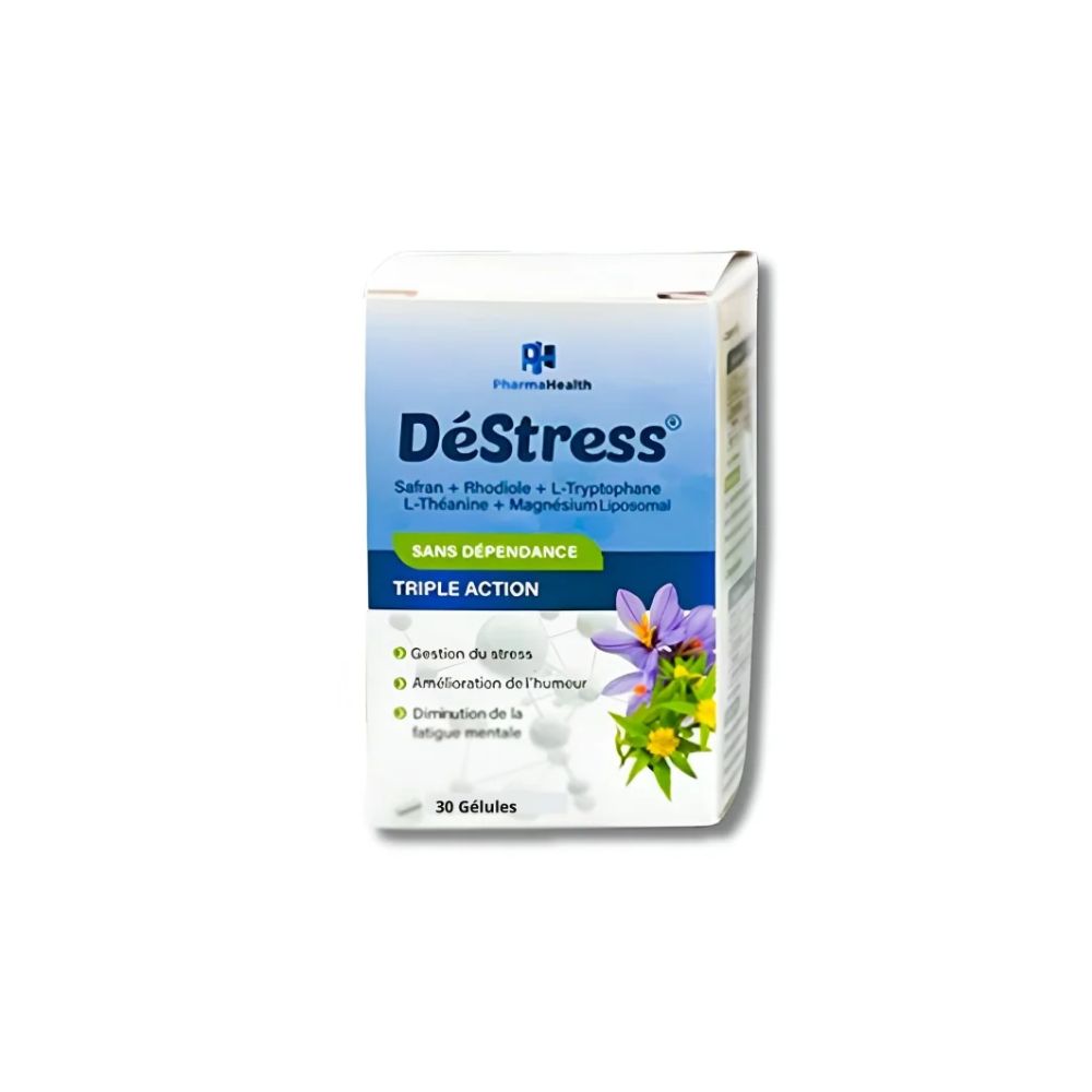 Pharmahealth – Déstress 30 Gélules