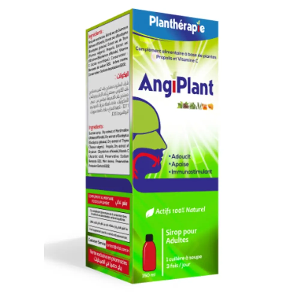 Vital ANGIPLANT GORGE sirop 20ML PLANTHERAPIE VITAL