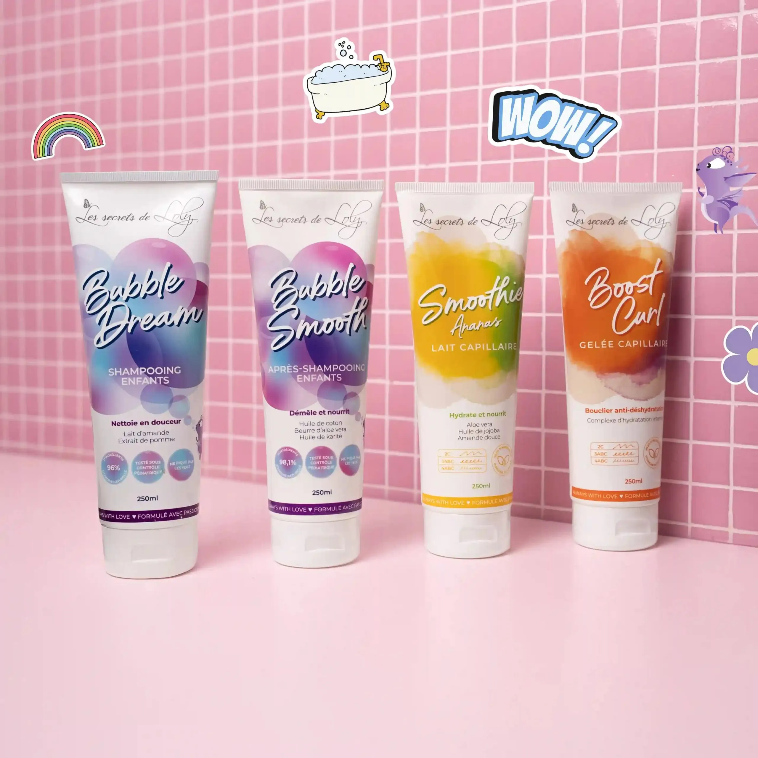 Routine Cheveux Frisés Pour les enfants