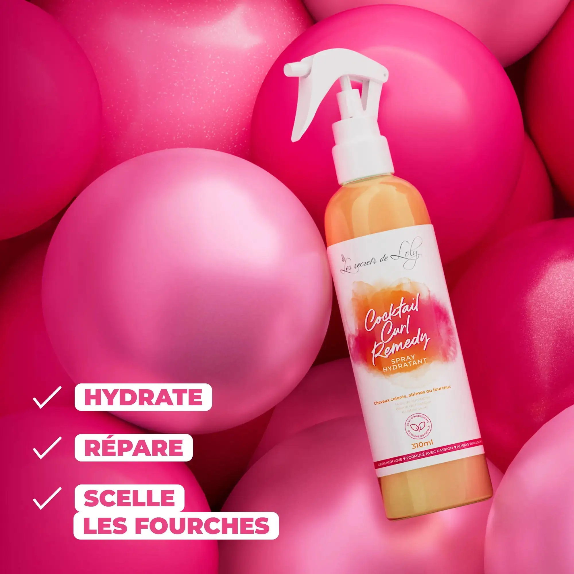Cocktail Curl Remedy Sérum hydratant et réparateur 310ml