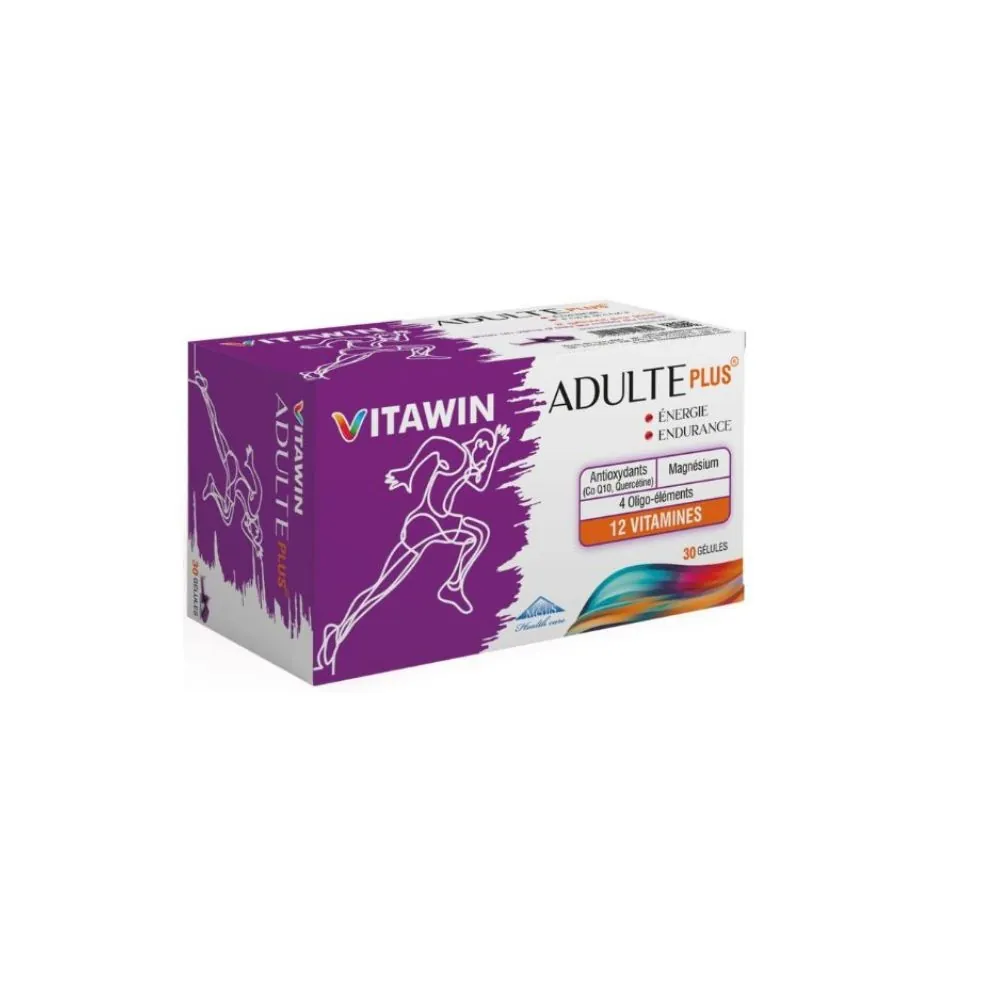 VITAWIN ADULTE PLUS 30 GELULES