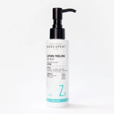 NOVEXPERT LOTION PEELING NUIT TRIO ZINC 115ML