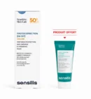 SENSILIS PHOTOCORRECTION [HA 50+] Fluide Teinté SPF 50+ 50ML+ Gel Nettoyant 50mL (Offert)