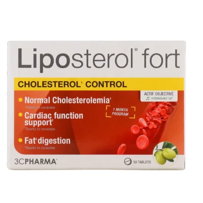 3 CHENES Liposterol Fort Contrôle du Cholestérol B/30 Comprimes