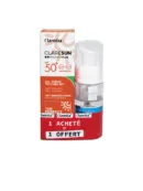 CLARENIA CLARESUN ECRAN GEL-CR TOUCHE SEC SPF50+ 50ML + MOUSSE 50ML GRATUIT