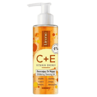 LIRENE GEL EXFOLIANT VISAGE C+E VITAMINE ENERGIE 145ML