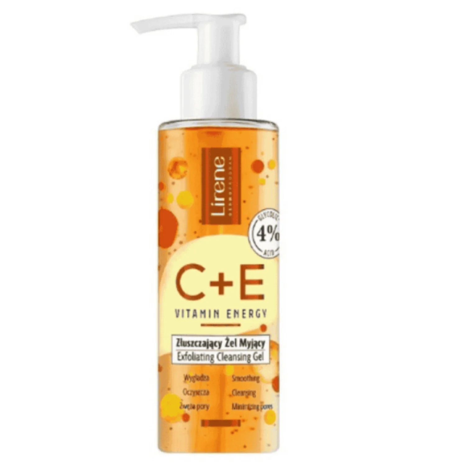 LIRENE GEL EXFOLIANT VISAGE C+E VITAMINE ENERGIE 145ML