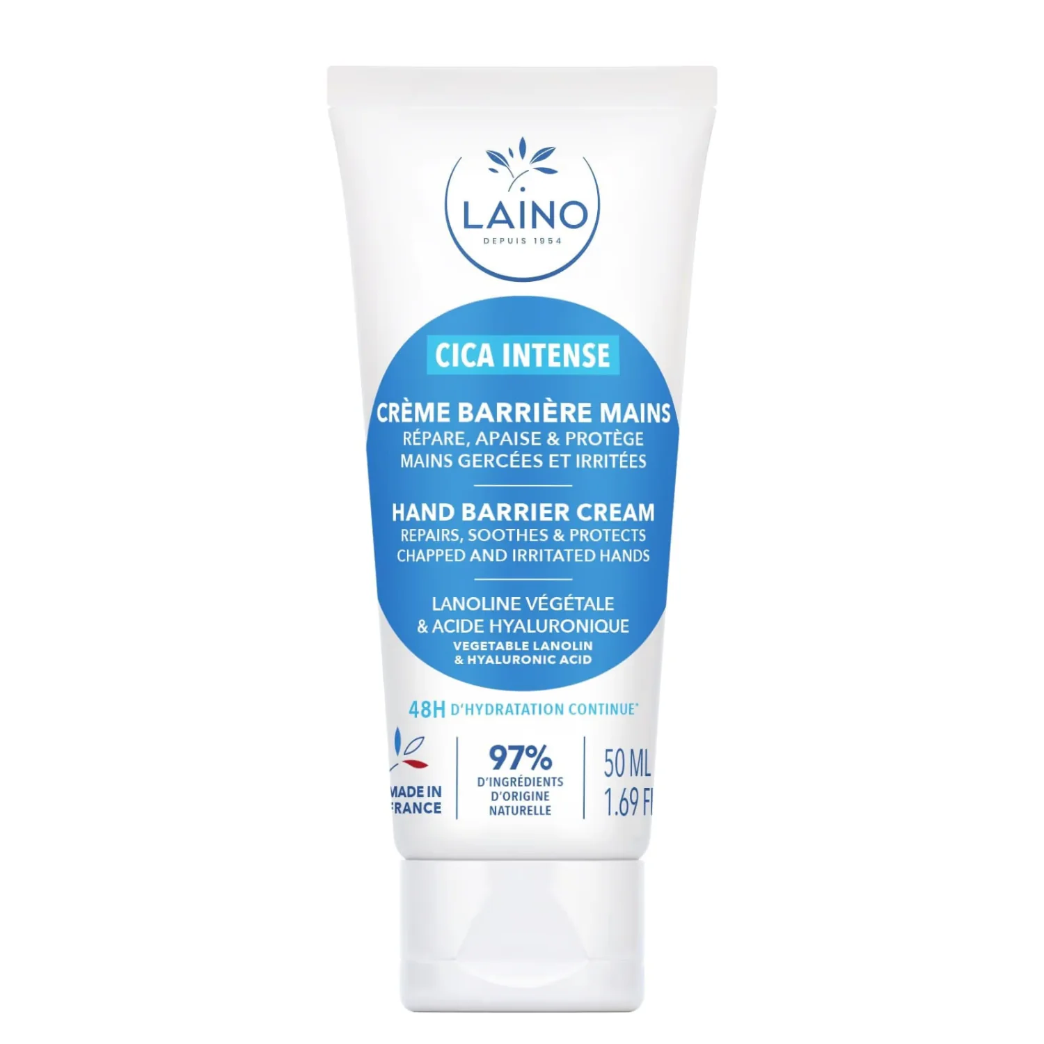 Laino Cica Intense Crème Barrière Mains Gercées et Irritées 50ml