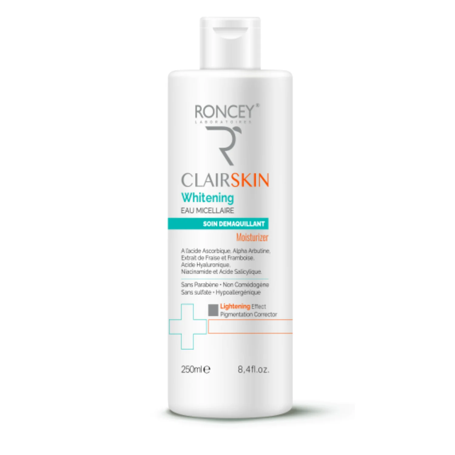 RONCEY CLAIRSKIN EAU MICELLAIRE ECLAIRCISSANT 250ML