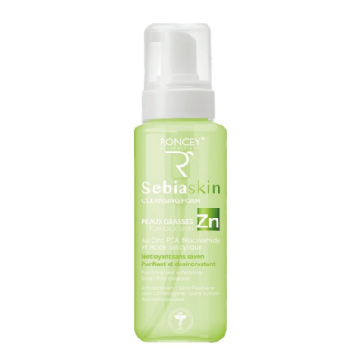 RONCEY SEBIASKIN MOUSSE NETTOYANTE ECLAIRCISSANTE PEAUX GRASSES 150ML