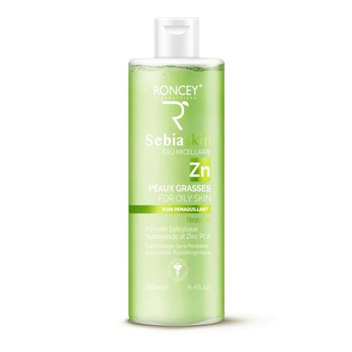 RONCEY SEBIASKIN EAU MICELLAIRE PEAU GRASSE 250ML