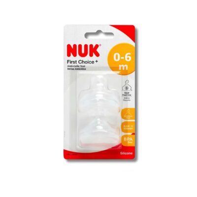 Nuk Tétine First Choice+ 0-6 Mois S B/2