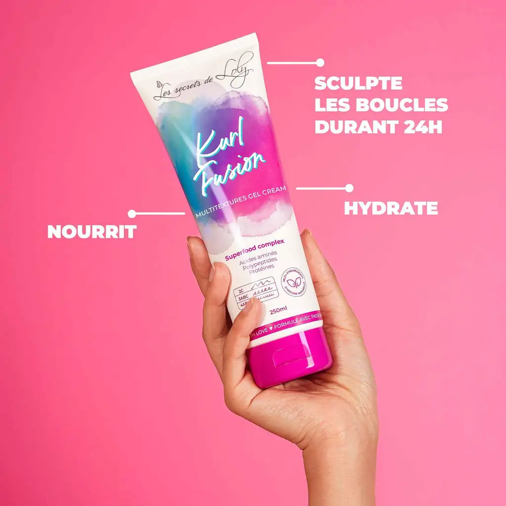 Kurl Fusion Gel Crème Coiffant 250 ml Les Secrets de Loly