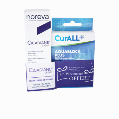 NOREVA CICADIANE CR REPARATRICE 40ML + CURALL AQUABLOCK B/14