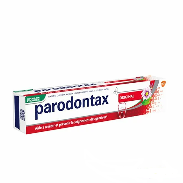 PARODONTAX DENTIFRICE PATE ROUGE 75ML