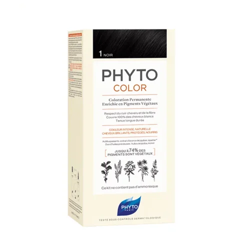 Phyto Color Coloration Permanente Noir 1