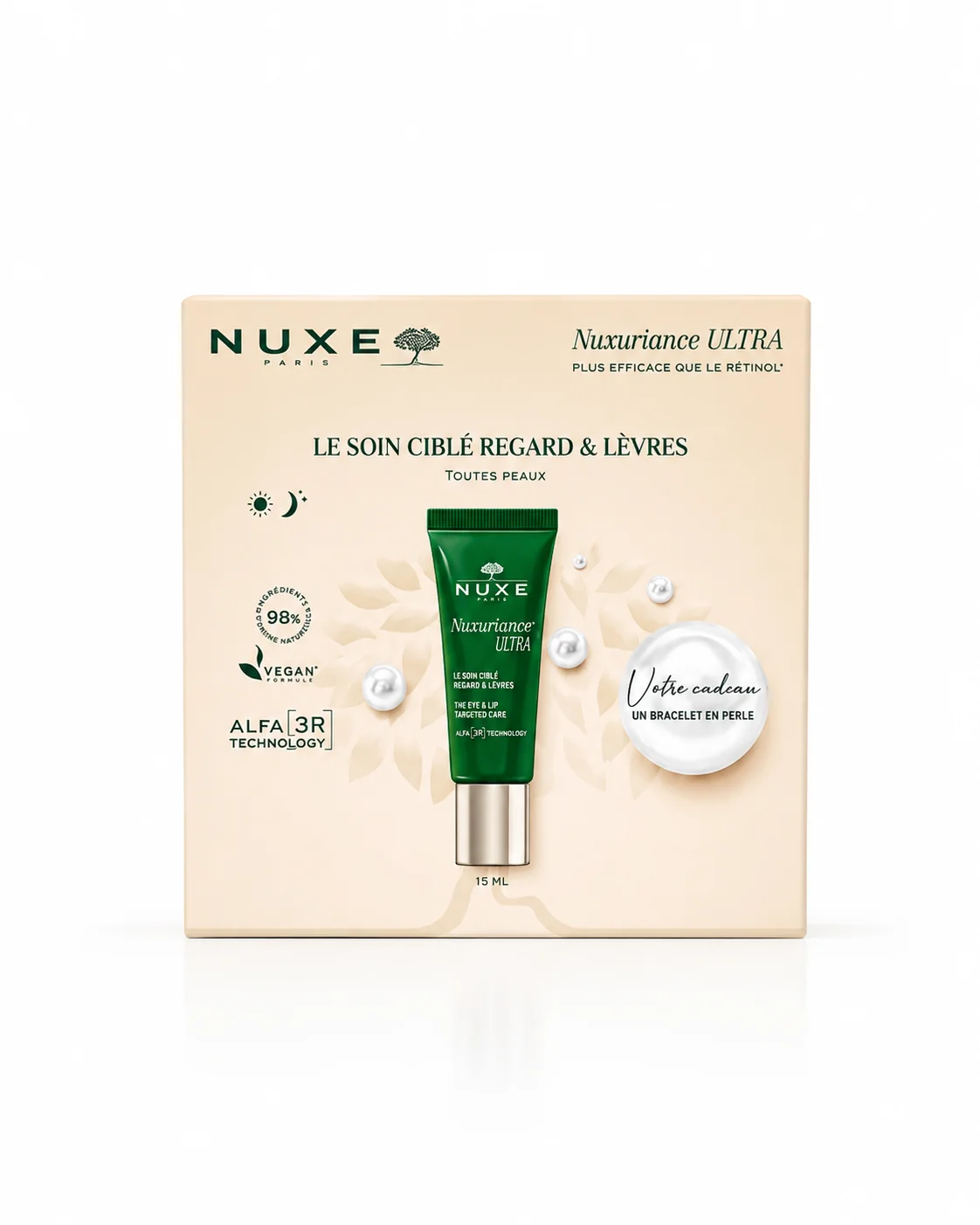 NUXE Nuxuriance Coffret Soin Ciblé Regard Et Lèvres