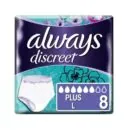 Always Discreet Culottes Large B/8