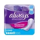 Always Discreet Long Pads B/10