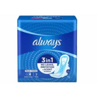 Always Maxi Thick Extra-Long 3en1 B/7