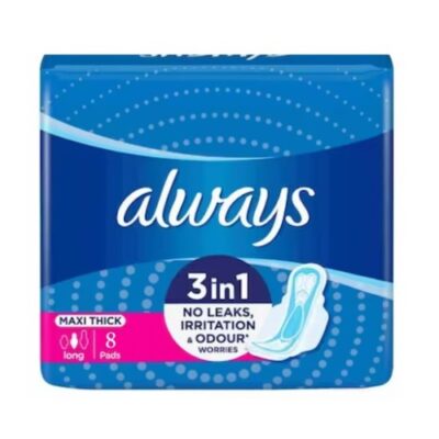 Always Maxi Thick Long 3en1 B/8