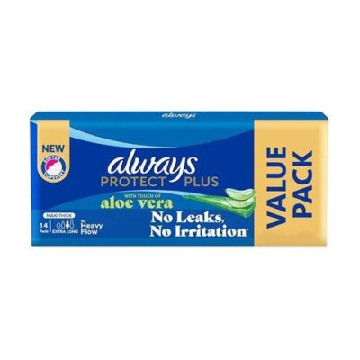 Always Protect Plus Extra-Long Aloe Vera B/14