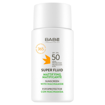 BABE SUNSCREEN SUPER FLUID MATTIFING SPF50 50ML