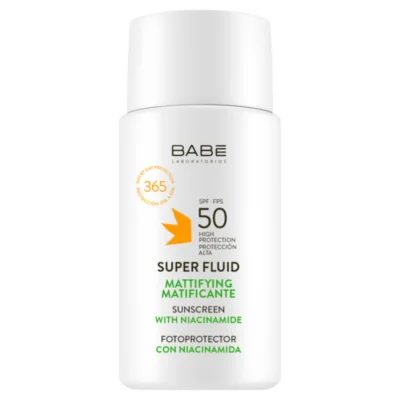 BABE SUNSCREEN SUPER FLUID MATTIFING SPF50 50ML